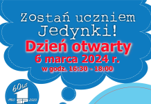 Dzień Otwarty w Szkole Podstawowej nr 1 – 6 marca