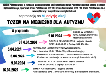 VI edycja akcji „Tczew na Niebiesko dla Autyzmu”