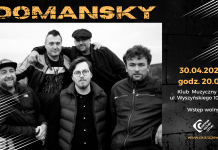 Koncert zespołu DOMANSKY – 30 kwietnia