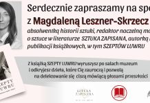 Spotkanie autorskie i promocja książki Magdaleny Leszner – Skrzecz