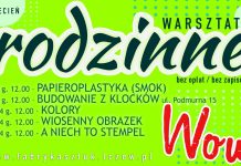 Warsztaty rodzinne w Fabryce Sztuk