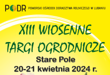 XIII Wiosenne Targi Ogrodnicze w Starym Polu – 20-21 kwietnia