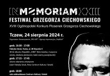 In Memoriam Festiwal Grzegorza Ciechowskiego – 24 sierpnia
