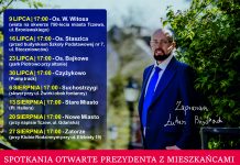 Wakacyjne spotkania z prezydentem Tczewa – zaczynamy 9 lipca na Górkach