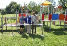 Doposażenie placów zabaw na Górkach wykonane