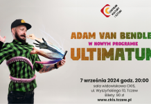 Adam Van Bendler w nowym programie Ultimatum – stand-up – 7 września