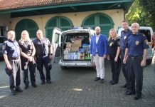 Straż Miejska z pomocą powodzianom