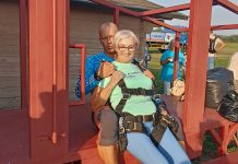 To był lot… – 82-latka z Tczewa spełniła swoje marzenie