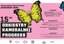 Koncert jubileuszowy Orkiestry Kameralnej Progress – 19 września