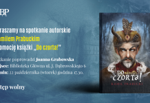 Spotkanie autorskie z Kamilem Prabuckim – 22 października