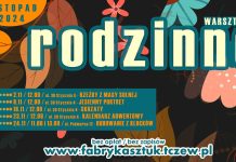 Warsztaty rodzinne w Fabryce Sztuk – 23 i 24 listopada