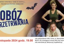OBÓZ PRZETRWANIA – spektakl – 16 listopada