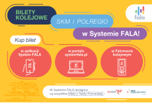 Kupuj bilety na SKM i POLREGIO w Systemie FALA