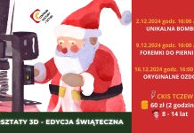 Świąteczne warsztaty druku 3D
