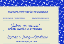 Słuchowisko pod gwiazdami – gasimy światła na starówce!