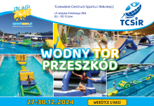 Atrakcja, jakiej jeszcze nie było w Tczewskim Centrum Sportu i Rekreacji!