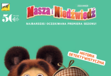Masza i Niedźwiedź – HISTORIA DETEKTYWISTYCZNA! – spektakl dla dzieci – 5 kwietnia