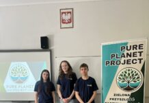 ,,Ekologia – główny temat projektu 'Pure Planet Project’”