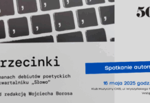 „Przecinki” – Promocja antologii debiutów poetyckich z udziałem autorów i autorek – 16 maja