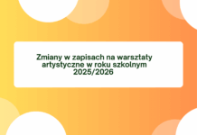 Nowy system obsługi zajęć w Centrum Kultury i Sztuki w roku szkolnym 2025/26