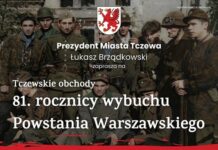 1 sierpnia w Parku Miejskim uczcimy powstańców warszawskich