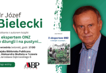 Z ekspertem ONZ w dżungli i na pustyni… | Józef Bielecki w tczewskiej bibliotece