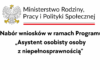 Nabór wniosków do Programu „Asystent Osobisty Osoby z Niepełnosprawnością”dla Jednostek Samorządu Terytorialnego – edycja 2026