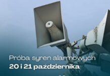 Uwaga na testy syren w powiecie tczewskim