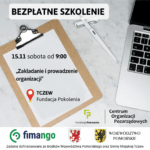 COP szkolenie zakładanie i prowadzenie organizacji