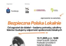 Bezpieczna Polska lokalnie. Od zagrożeń do działań – badamy potrzeby, szkolimy liderów i budujemy odporność społeczności lokalnych – spotkanie dla pomorskich organizacji pozarządowych