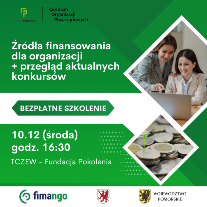 10.12.2025 Szkolenie COP - źródła finansowania i aktualne konkursy