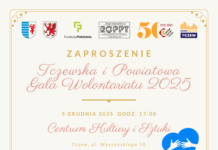 Tczewska i Powiatowa Gala Wolontariatu już 5 grudnia w CKiS!
