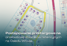 Przebudowa zbiorników retencyjnych na Osiedlu Witosa – przetarg