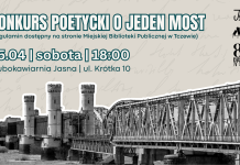 Konkurs poetycki „O jeden most” – szansa dla lokalnych twórców – 25 kwietnia