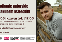 Spotkanie autorskie z Jakubem Małeckim – 21 maja