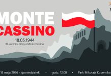 82. rocznica bitwy pod Monte Cassino – 18 maja, godz. 12.00