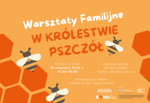O pszczołach i ich niezwykłej pracy. Warsztaty familijne w Strefie SOWA