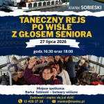Tanecznym Rejsie po Wiśle – propozycja dla seniorów