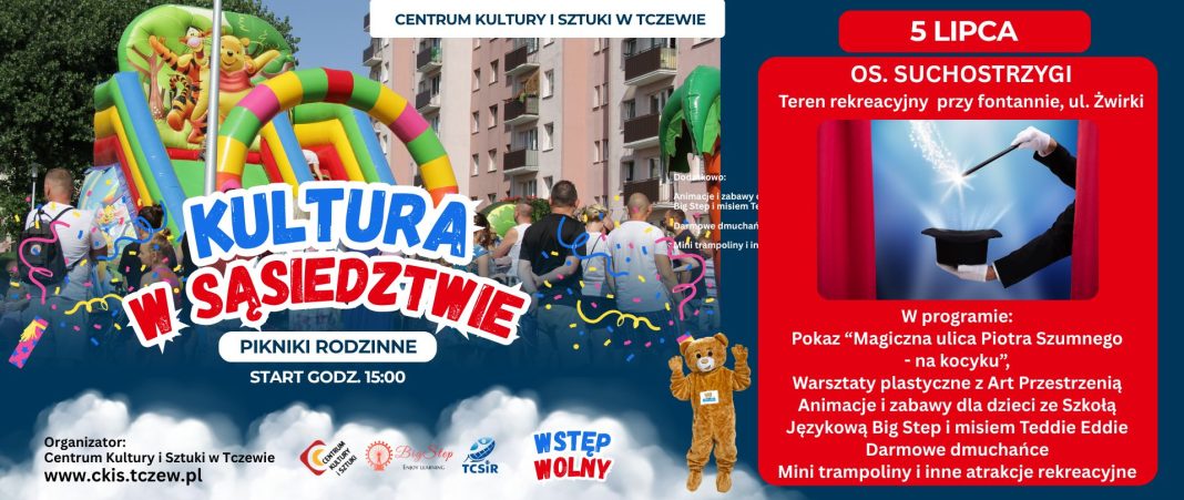 2026-07-05 Kultura w sąsiedztwie Suchostrzygi - plansza autobusowa