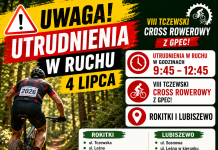 Tczewski Cross Rowerowy – możliwe utrudnienia w ruchu