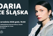 Daria ze Śląska – koncert – 27 września w CKiS