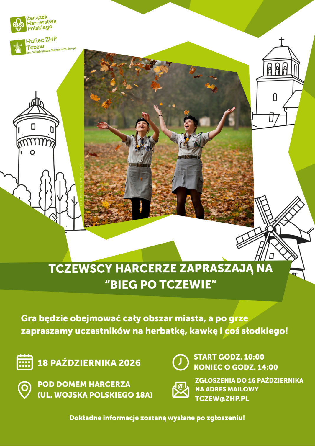 Plakat A4 – Bieg harcerski