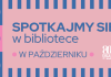 Październikowe wydarzenia w bibliotece